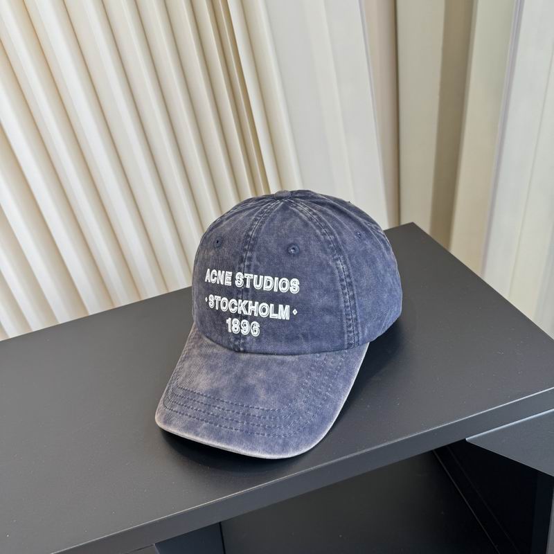 Acne Studios Washed Logo Baseball Cap 4259629 - Image 7