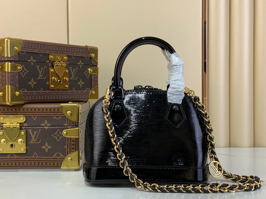 Louis Vuitton Black Alma BB Handbag K00015 - Image 2