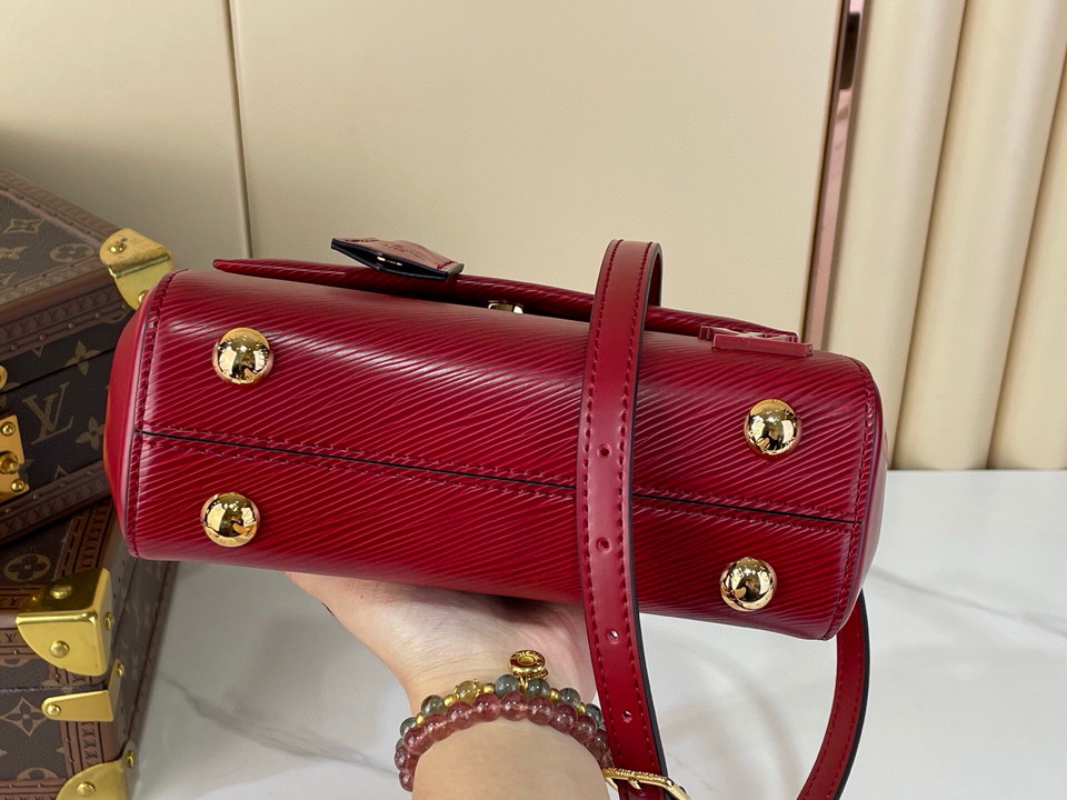 Louis Vuitton Cherry Red Alma BB Handbag M25562 - Image 4