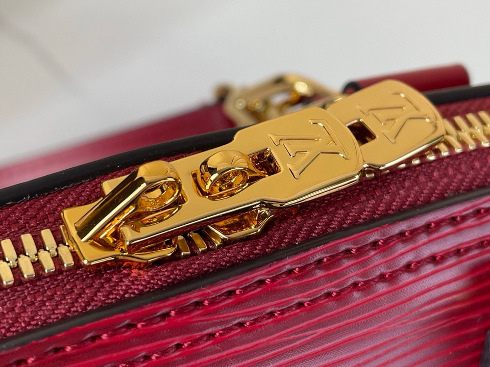 Louis Vuitton Cherry Red Alma BB Handbag M25562 - Image 5