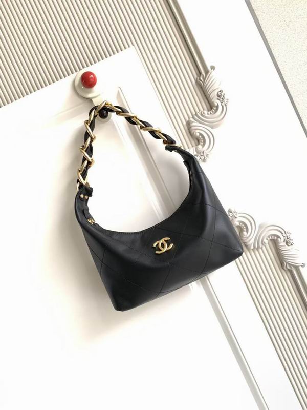 Chanel Black 25K Hobo Bag AS5837 - Image 2