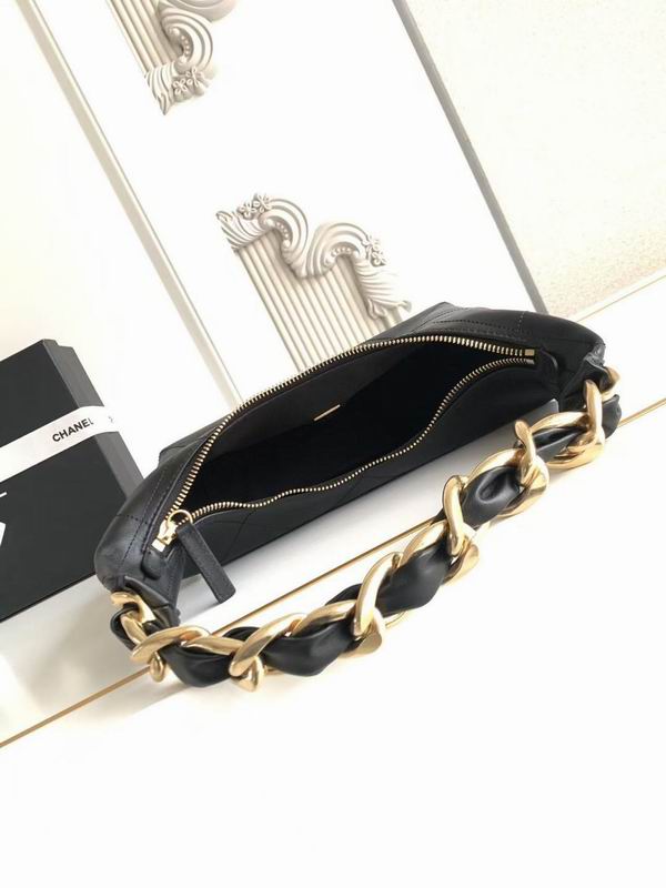Chanel Black 25K Hobo Bag AS5837 - Image 3