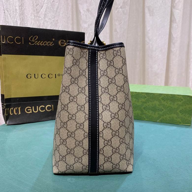 Gucci Beige GG Emblem Tote Handbag 1907030 - Image 4