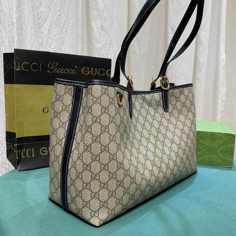Gucci Beige GG Emblem Tote Handbag 1907030 - Image 6
