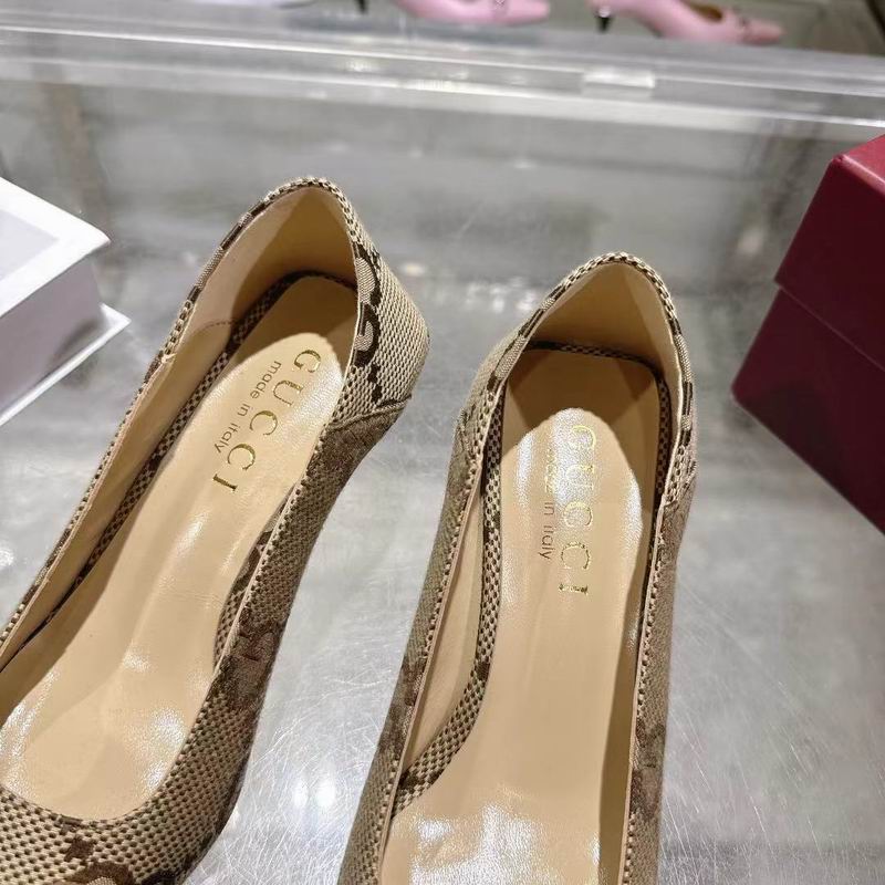 Gucci Beige GG Horsebit 3094787 Pumps MNS0909 - Image 5