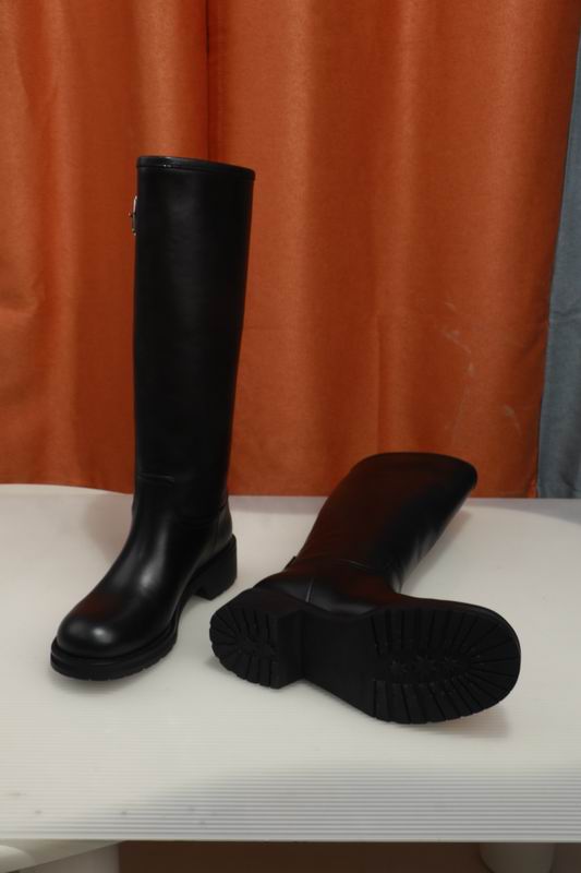 Gucci Black Biker 3096005 Knee-High Boots MNS0912 - Image 5