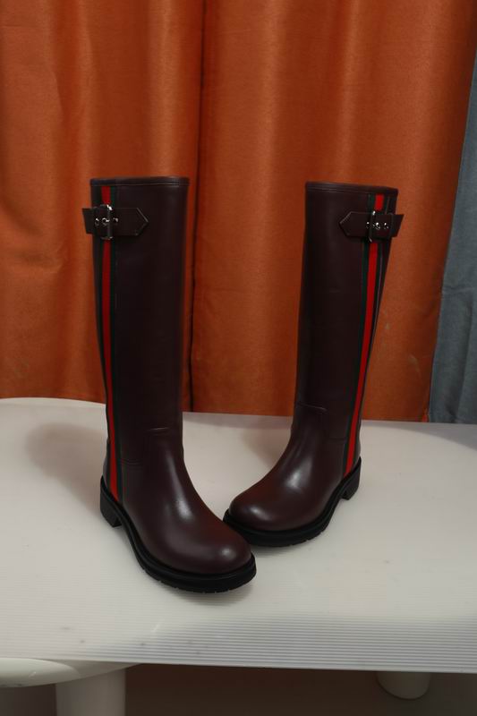 Gucci Black Biker 3096005 Knee-High Boots MNS0912 - Image 7