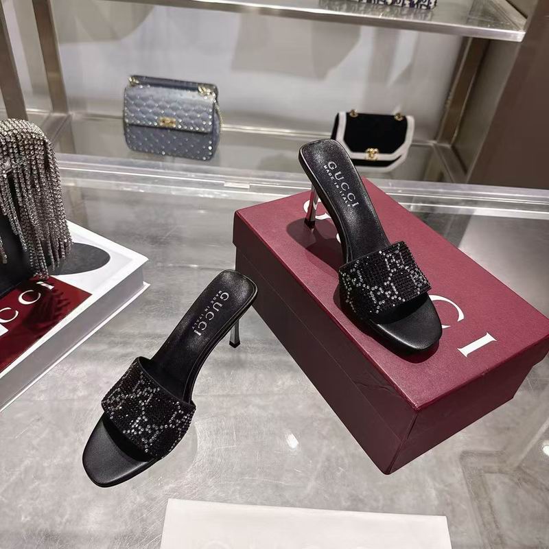 Gucci Bombshell Crystal 3094902 Sandals MNS0915 - Image 2
