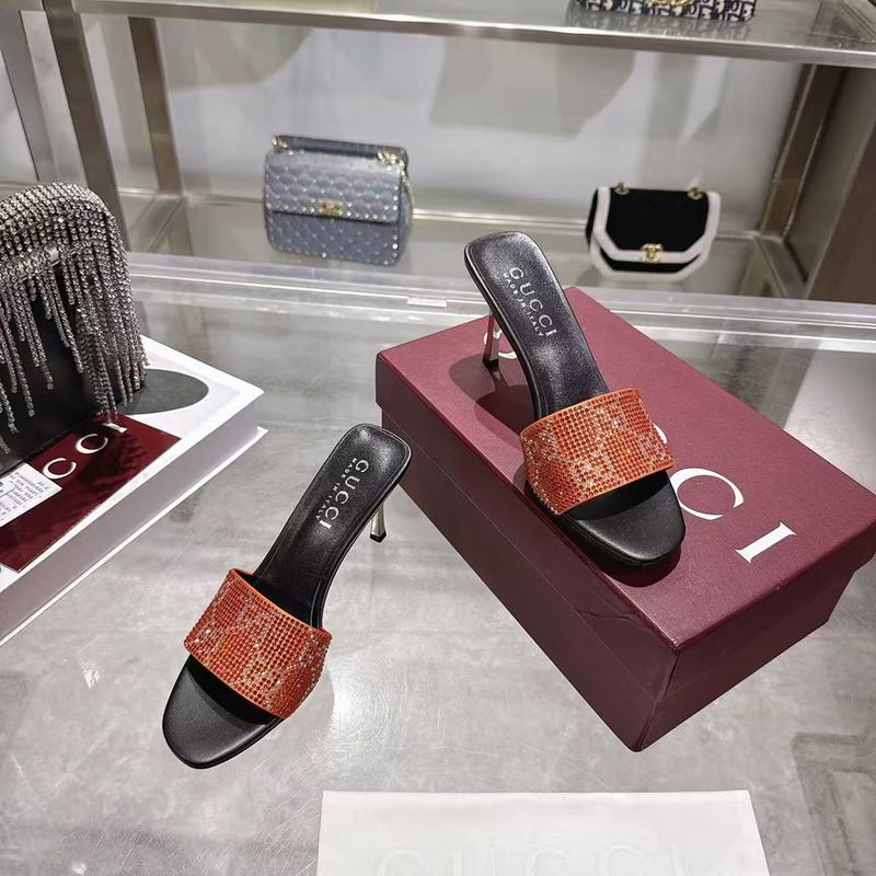 Gucci Bombshell Crystal 3094902 Sandals MNS0915 - Image 8