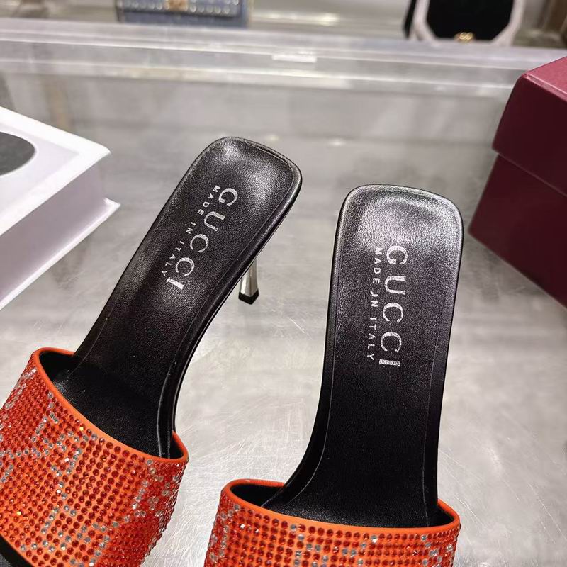 Gucci Bombshell Crystal 3094902 Sandals MNS0915 - Image 9