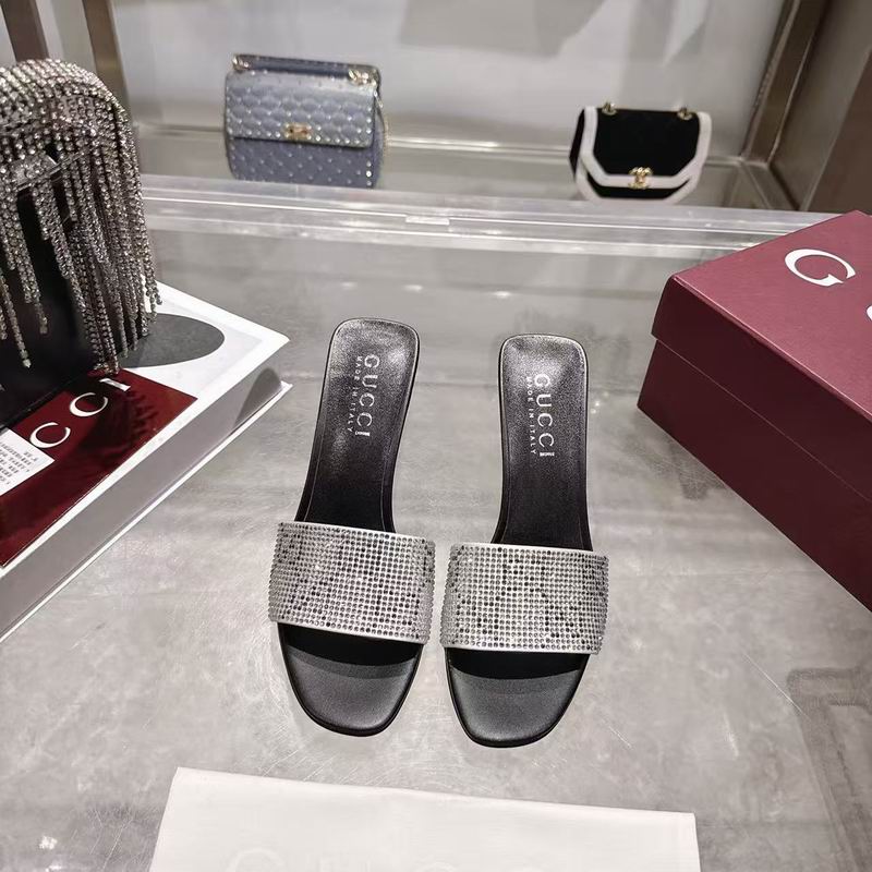 Gucci Bombshell Crystal 3094902 Sandals MNS0915 - Image 13
