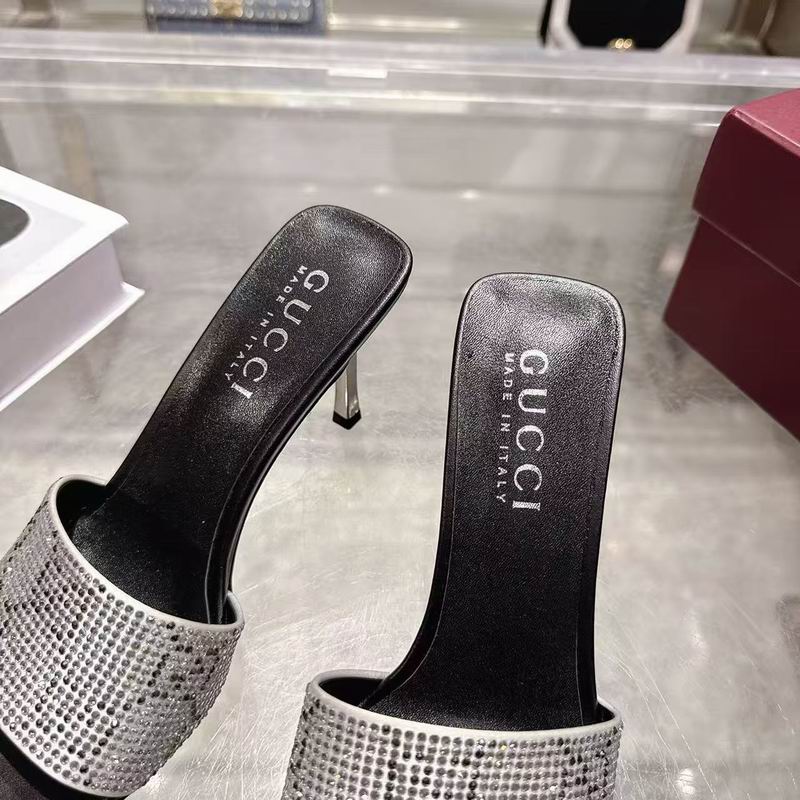 Gucci Bombshell Crystal 3094902 Sandals MNS0915 - Image 14