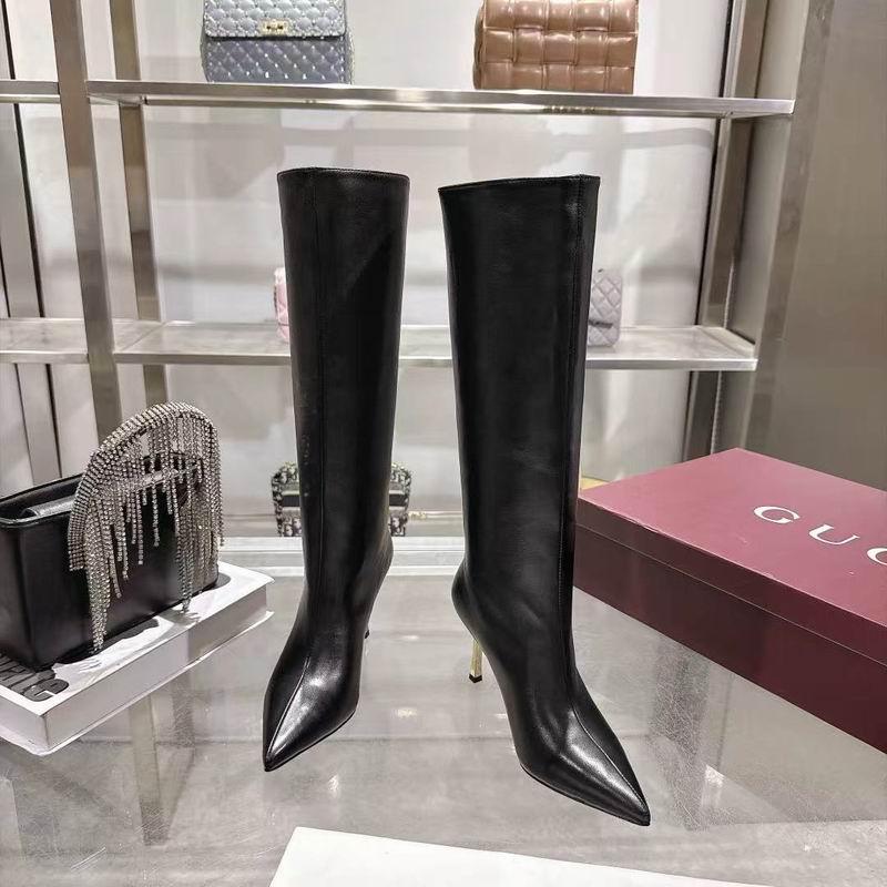 Gucci Bombshell 3096100 Knee-High Boots MNS0918 - Image 2