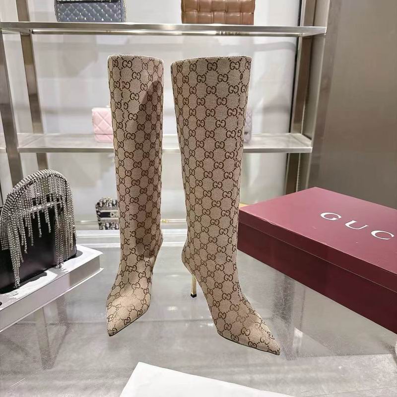 Gucci Bombshell 3096100 Knee-High Boots MNS0918 - Image 6