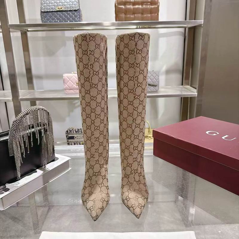 Gucci Bombshell 3096100 Knee-High Boots MNS0918 - Image 7