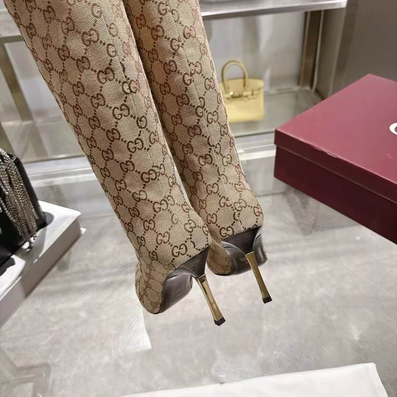 Gucci Bombshell 3096100 Knee-High Boots MNS0918 - Image 8