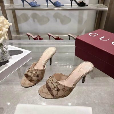 Gucci Erin Horsebit GG 3094937 Slides MNS0918
