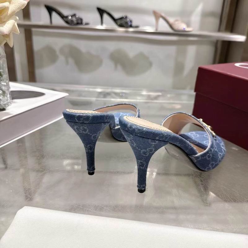 Gucci Erin Horsebit GG 3094937 Slides MNS0918 - Image 12