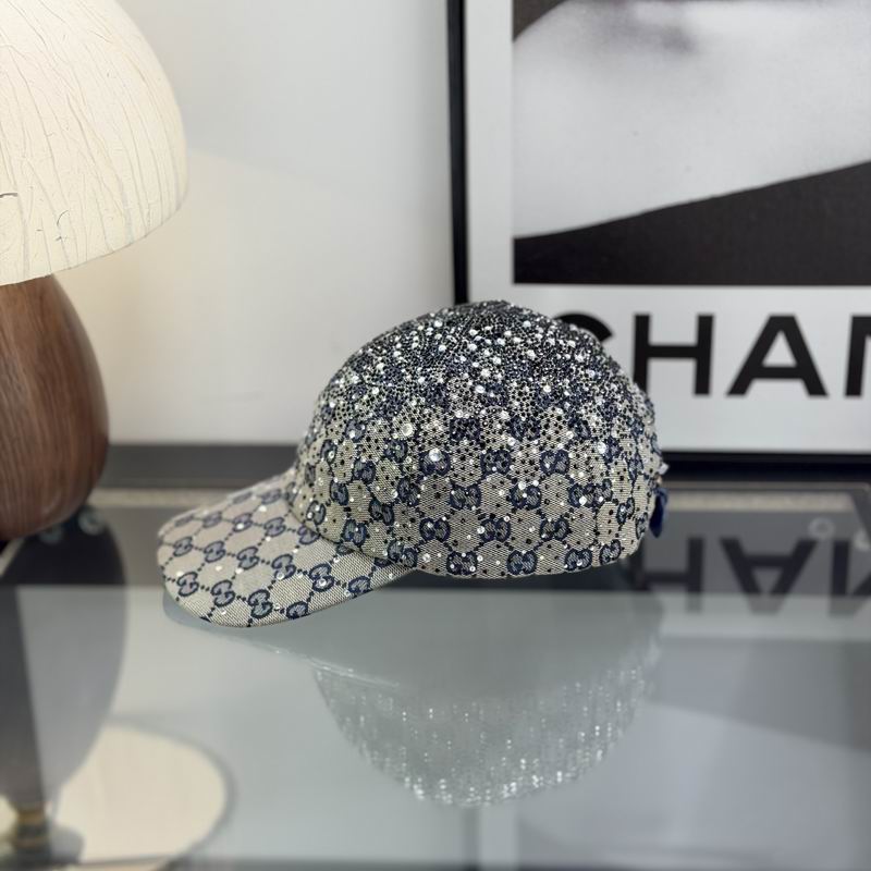 Gucci GG Canvas Baseball Cap With Crystal 4268936 - Image 5
