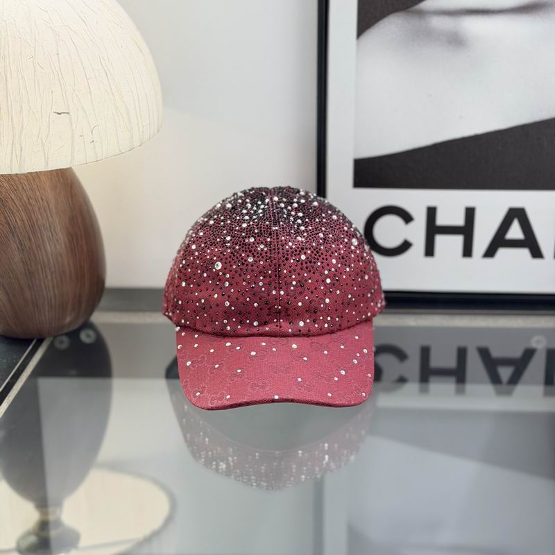 Gucci GG Canvas Baseball Cap With Crystal 4268936 - Image 10