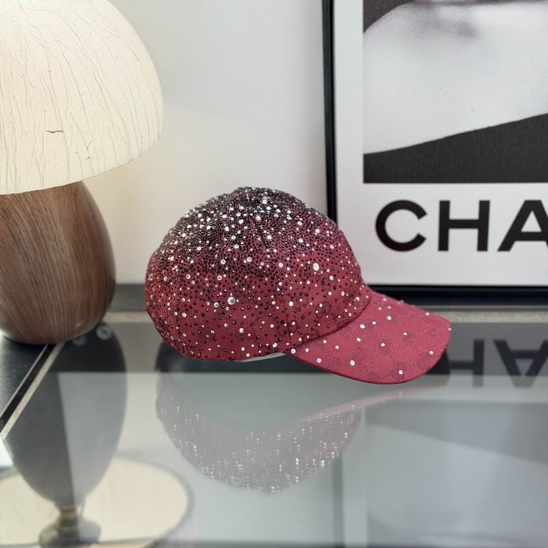 Gucci GG Canvas Baseball Cap With Crystal 4268936 - Image 12