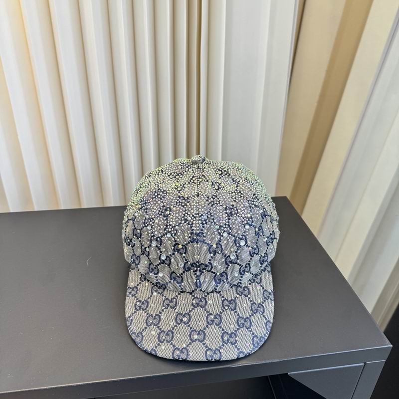 Gucci GG Canvas Crystal Six-panel Baseball Cap 4260466 - Image 2