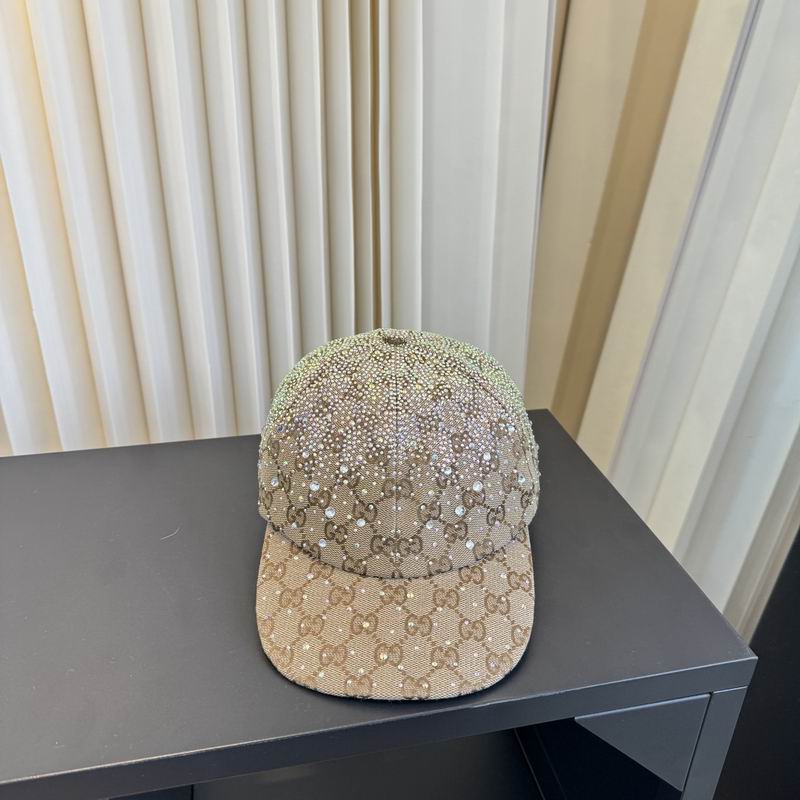 Gucci GG Canvas Crystal Six-panel Baseball Cap 4260466 - Image 8