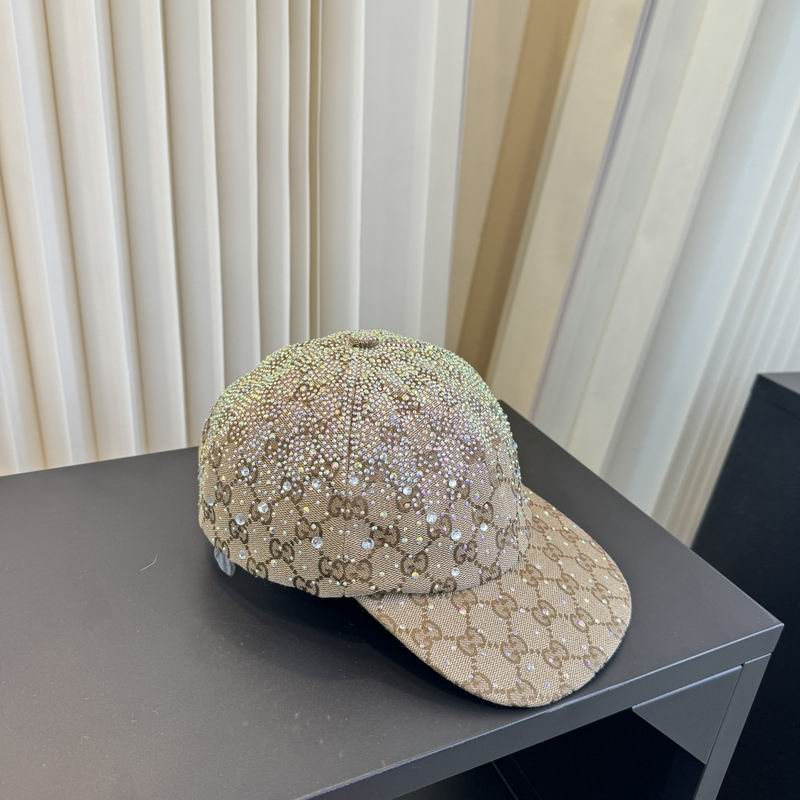 Gucci GG Canvas Crystal Six-panel Baseball Cap 4260466 - Image 9