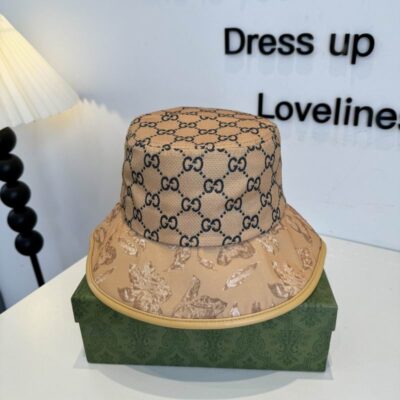 Gucci GG Leaf Jacquard Bucket Hat 3916889