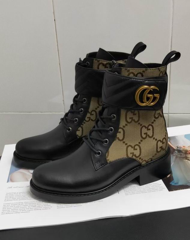 Gucci GG Marmont 3093670 Combat Boots MNS0904 - Image 5