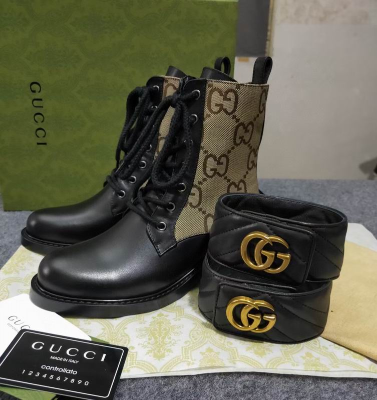 Gucci GG Marmont 3093670 Combat Boots MNS0904 - Image 8