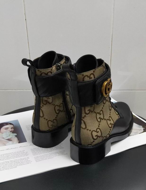 Gucci GG Marmont 3093670 Combat Boots MNS0904 - Image 9