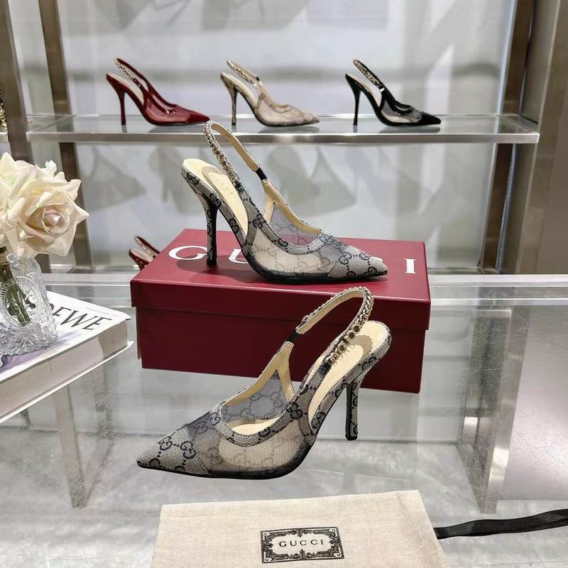 Gucci GG Mesh 3095012 Slingbacks MNS0923 - Image 5