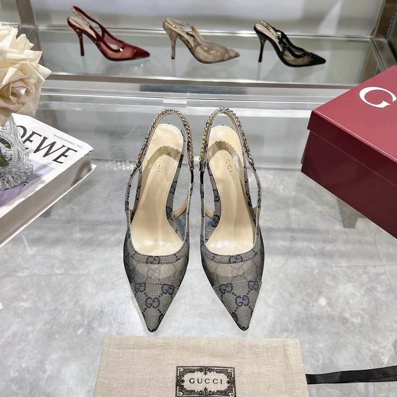 Gucci GG Mesh 3095012 Slingbacks MNS0923 - Image 7