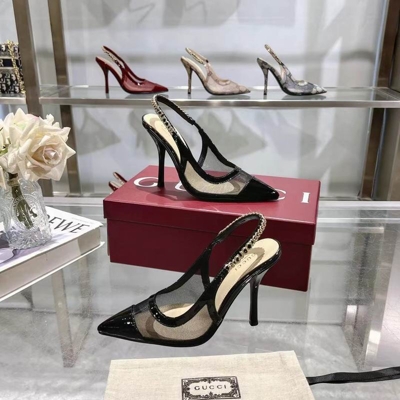 Gucci GG Mesh 3095012 Slingbacks MNS0923 - Image 8