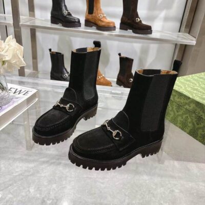 Gucci Horsebit 3096055 Chelsea Boots MNS0914