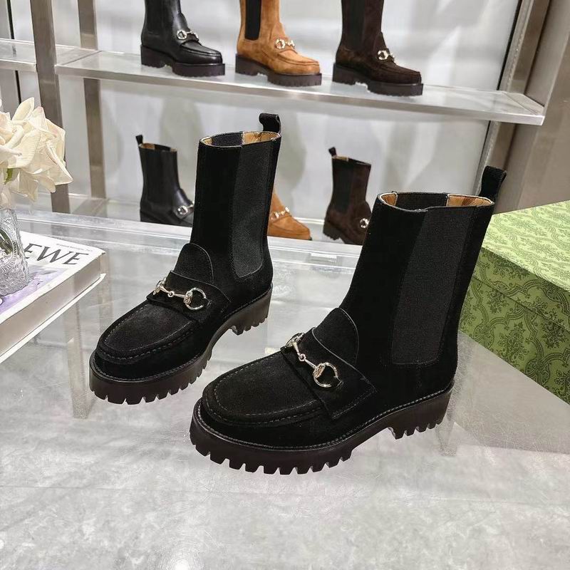 Gucci Horsebit 3096055 Chelsea Boots MNS0914