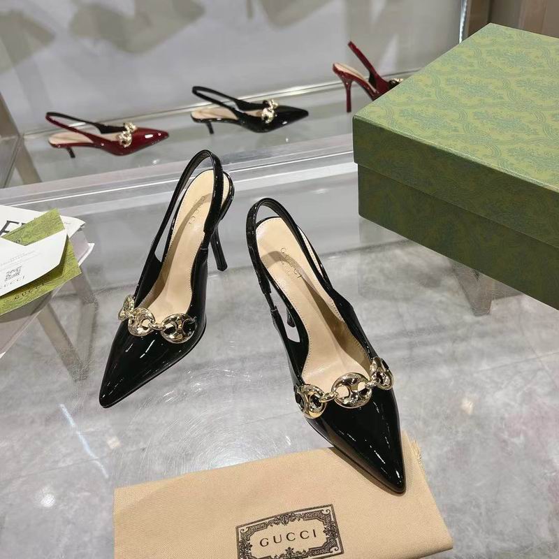Gucci Marina Chain 3094977 Slingbacks MNS0921
