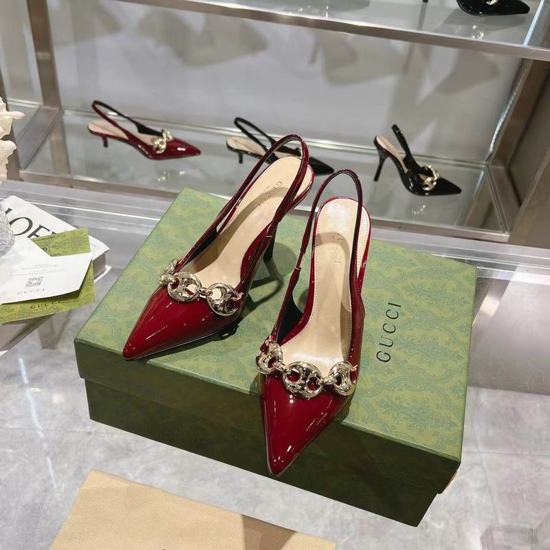 Gucci Marina Chain 3094977 Slingbacks MNS0921 - Image 6