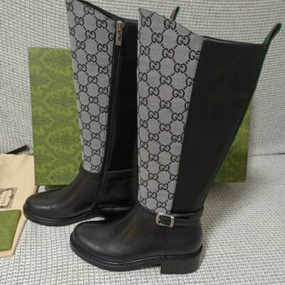 Gucci Riding 3093630 Knee-High Boots MNS0901