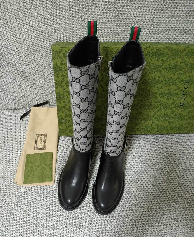 Gucci Riding 3093630 Knee-High Boots MNS0901 - Image 3