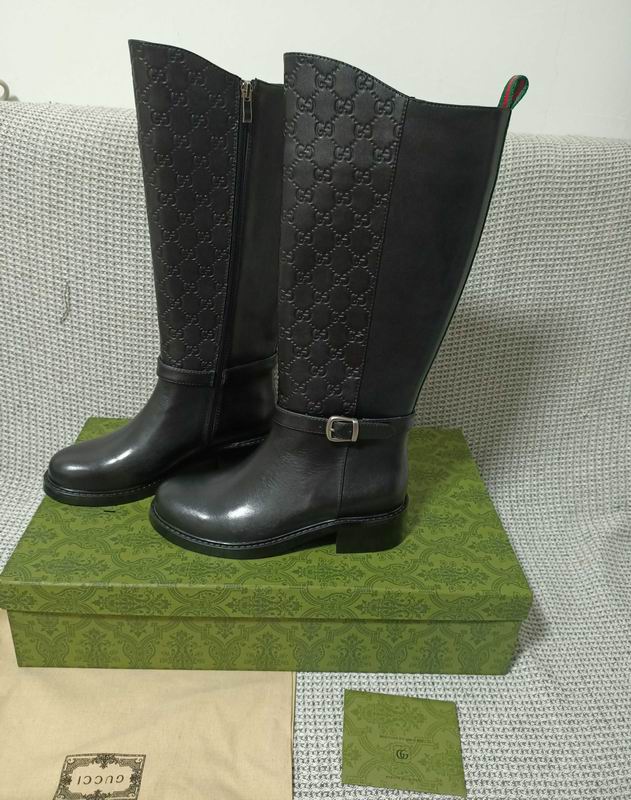 Gucci Riding 3093630 Knee-High Boots MNS0901 - Image 5