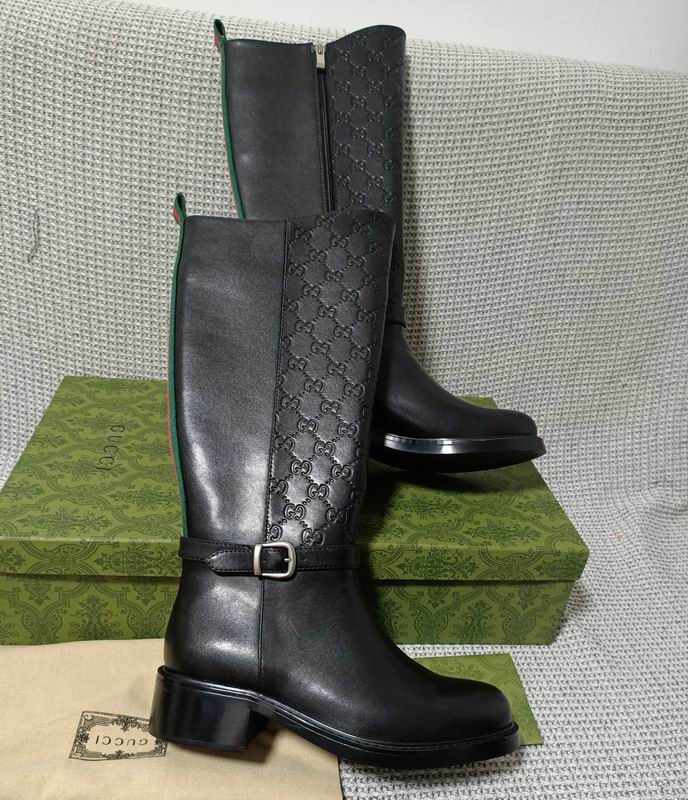 Gucci Riding 3093630 Knee-High Boots MNS0901 - Image 6