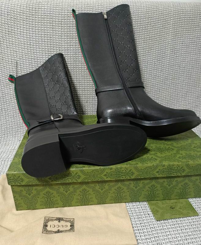 Gucci Riding 3093630 Knee-High Boots MNS0901 - Image 9
