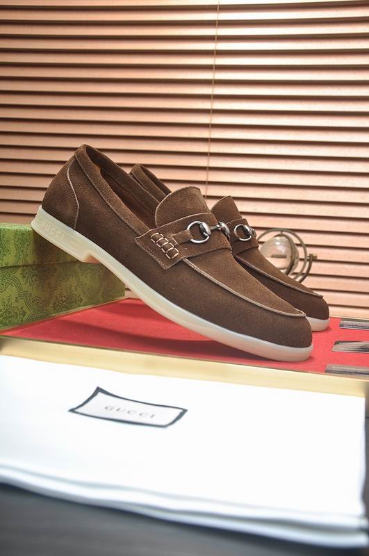 Gucci Auratium Olive Green Horsebit 2746109 Loafers HNQ1167 - Image 2