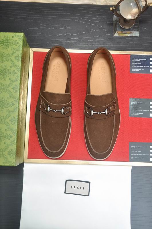 Gucci Auratium Olive Green Horsebit 2746109 Loafers HNQ1167 - Image 3