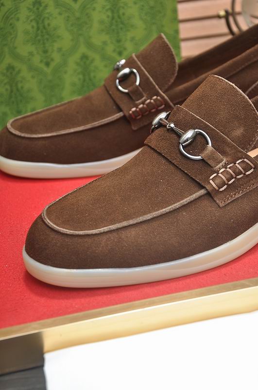 Gucci Auratium Olive Green Horsebit 2746109 Loafers HNQ1167 - Image 6
