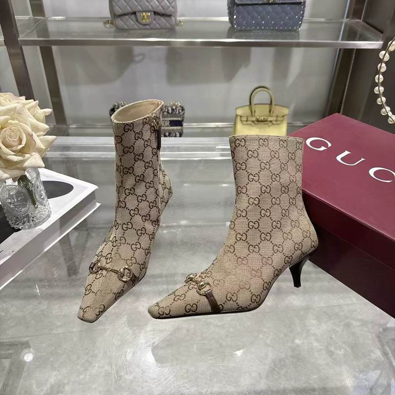 Gucci Vittoria 3096090 Ankle Boots MNS0917 - Image 5