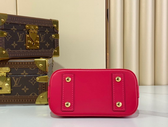 Louis Vuitton Fuchsia Pink Alma BB Handbag K00015 - Image 4