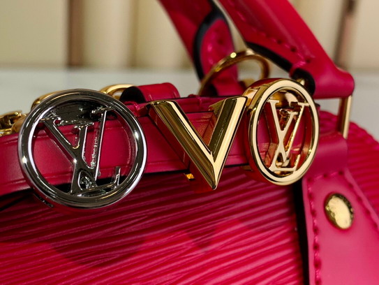 Louis Vuitton Fuchsia Pink Alma BB Handbag K00015 - Image 7